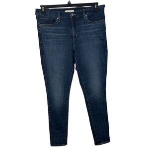 Levi's Jean Blue Skinny Shaping 311 in‎ Size 33  EUC
